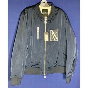 A|X Armani Exchange Zip Up Blouson Jacket